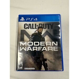 Call of Duty Modern Warfare PS4 PlayStation 4 2019 Disc CIB Tested